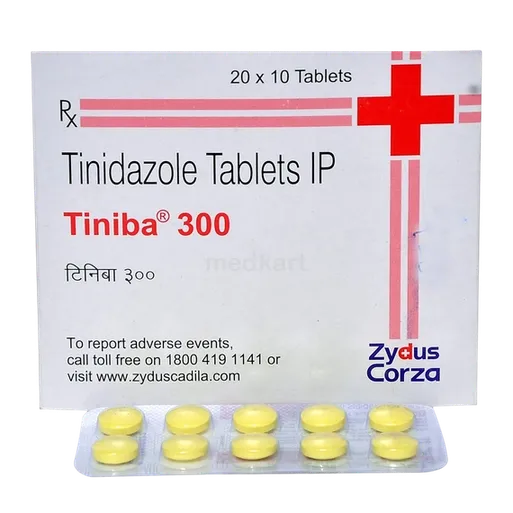 tiniba 300mg tablet 10's